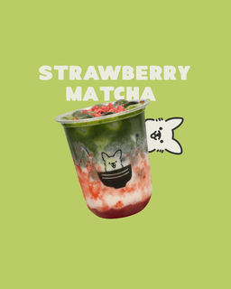 strawberry matcha